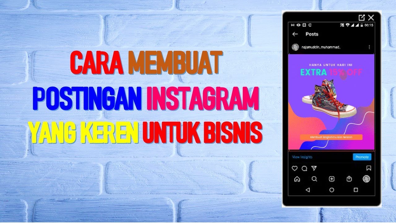 Cara Membuat Konten Instagram Menarik Untuk Jualan | | Tutorial Canva ...