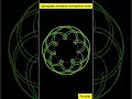 Small circle rolling on big circle spirograph animation9 with python turtle #shorts