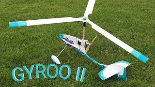 RC Autogyro, Gyroo II maiden flight.