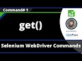 get() - Selenium WebDriver Command