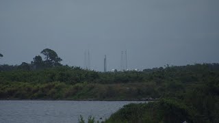 Weather scrubs SpaceX launch of communications satellite for Arabsat