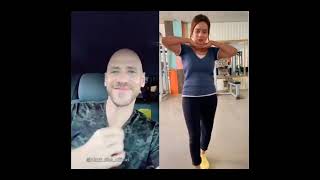 TikTok challenge Johnny Sins and Miss wow Duet Tapa Tap 😂😂😂