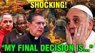 Pope Francis JUST REVEALS The Next Pope | The Greatest Schism In The History Will Happen