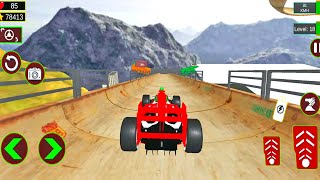Formula Car Top Mountain Hill Stunt Track Driving Game | Formula Car Games | #Android Games To Play