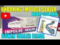 UNBOXING DAN TES IMPLUSE SEALER PFS-200B. SEALNYA LEBAR 8MM BEDA SAMA YANG DIJUAL DI PASARAN