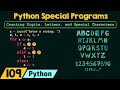 Python Special Programs - Counting Digits, Letters, and Special Characters