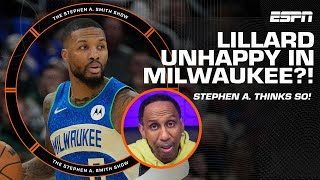 Stephen A. thinks Damian Lillard is ‘miserable’ with the Bucks 👀 | The Stephen A