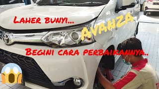 Avanza || Cara buka bearing atau laher  depan kiri.