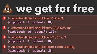 Console.Assert() :: Stuff browsers give for free