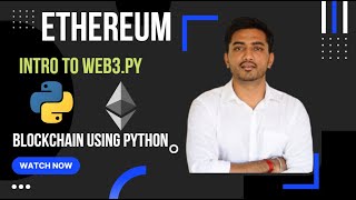 Blockchain using python #1 (Intro to web3.py) | Blockchain | English | DappBlocks