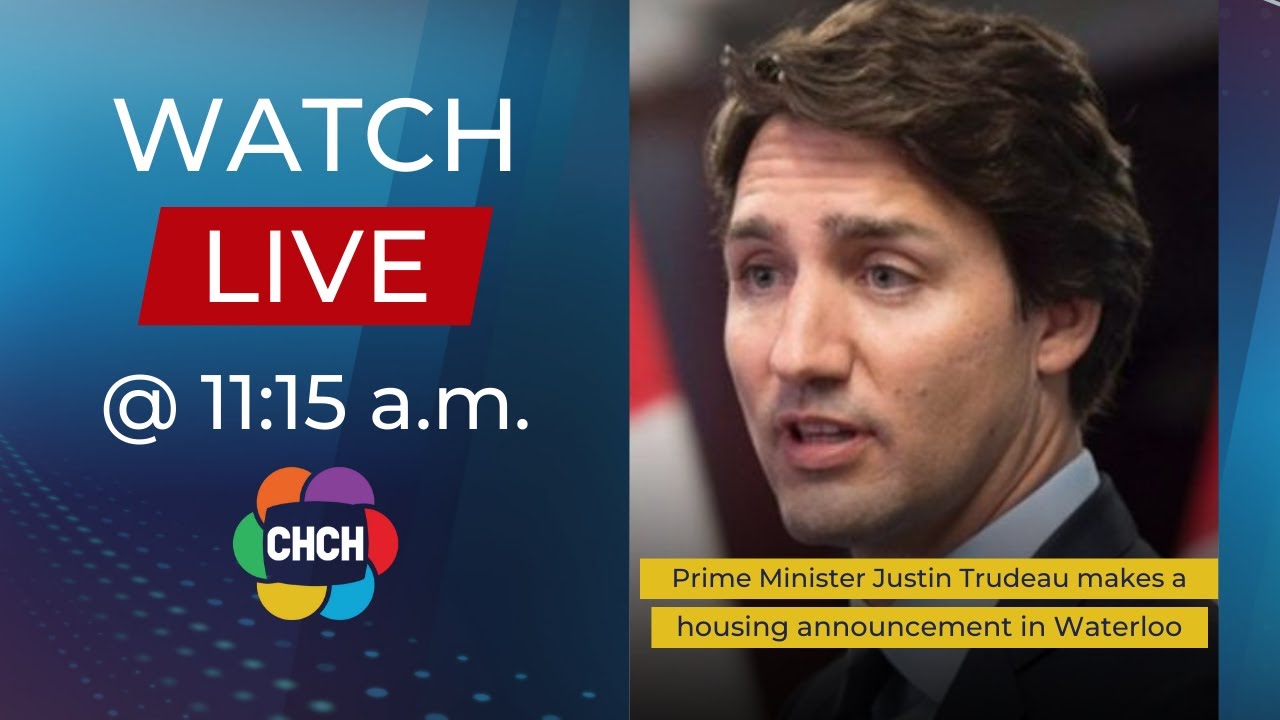 Justin Trudeau Will Make A Housing Announcement At 11:15 A.m. In ...