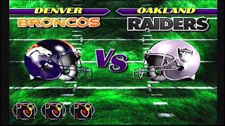 NFL Blitz (PS1) Broncos vs Raiders