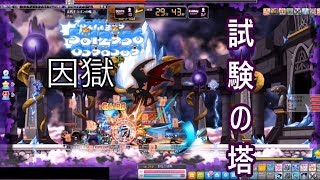 【野生シリーズ】メイプル　ギルドで試験の塔　職業：ハヤト【メイプルストーリー】