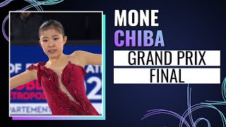 Mone CHIBA (JPN) | Women Free Skating | Grand Prix Final 2024 | #GPFigure