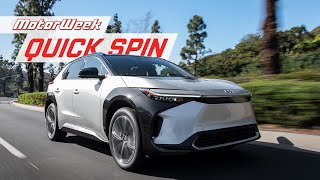2023 Toyota bZ4X | MotorWeek Quick Spin