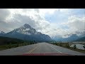 DREAMY SCENIC Drive in Rocky Mountains along Athabasca River in Alberta Canada Episode 3