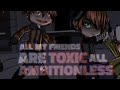 all my friends are toxic... [Ticci Toby - Xvirus - Hoodie - Masky] Mi Au (Nikita PC)