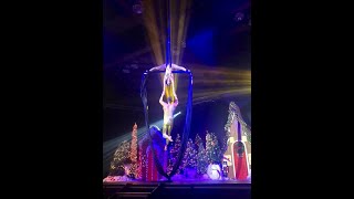 Knotted n' Art Duo: Silk Act @ Santa's Circus