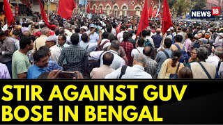 West Bengal News | Protest Erupts Against West Bengal Governor C.V. Ananda Bose In Siliguri