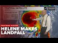 Tracking Helene: Helene Makes Landfall