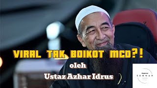 Ustaz Azhar Idrus | ISU VIRAL USTAZ MAKAN MCDON4LD ‼️