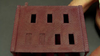 N Scale Detail & Weathering Brick Buildings Part 1 How to