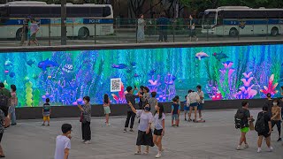 The new Gwanghwamun Square reopened in nearly two years | Travel Seoul 4K HDR