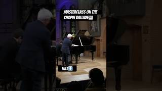 Masterclass on Chopin Ballade with Prof. Gililov🎹