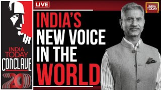 External Affairs Minister Jaishankar Interview LIVE | India's New Voice At India Today Conclave 2023