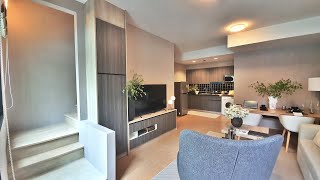 BANGKOK: quick tour of a duplex condo near BTS!