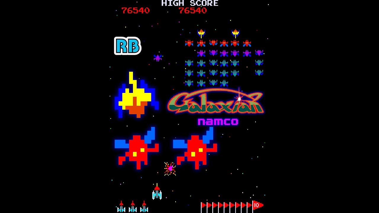 1979 [60fps] Galaxian - YouTube