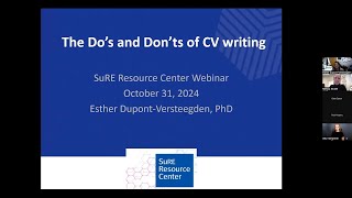 The Do's and Don'ts of CV Writing