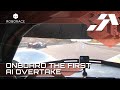 FIRST-EVER Autonomous Overtake | Roborace