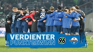 Verdienter Punkt gegen Hannover 96👏 Wir halten weiter zusammen💙🖤