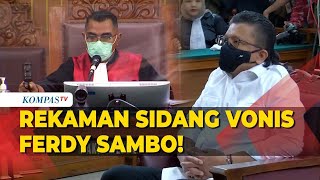 [Full] Sidang Vonis Mati Ferdy Sambo Perkara Pembunuhan Brigadir J