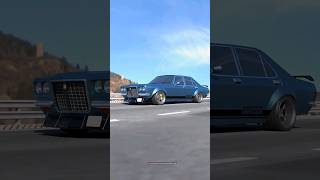 A short animation of Hindustan Motors Contessa