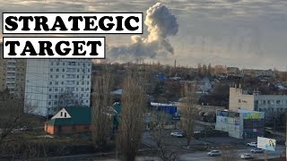 UKRAINIAN DEFENSE FORCES STRIKE AT ROCKET FUEL PLANT IN ROSTOV REGION || 2025