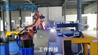 HWASHI robot test for Inflatable cabinet