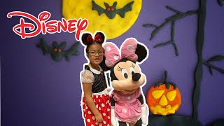 Toy Hunt Shopping at Disney Store and Fun Halloween Party| Thalia Fun Family