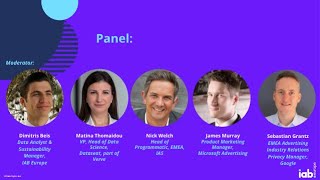 IAB Europe’s The Great Debate: AI Panel