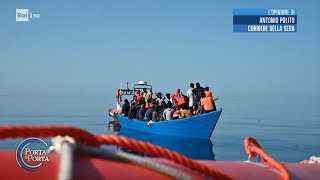 Il decreto Cutro non chiude le polemiche sui migranti - Porta a porta 30/03/2023
