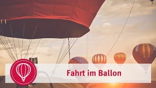 Ballon fahren - den Sommer erleben