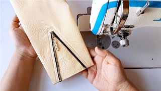 way zipper stitching on sleeves with easy  In just a few minutes | sewing Tips and tricks clever