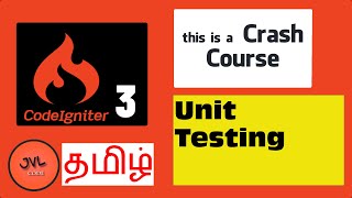 CodeIgniter 3 in Tamil - 50 - How to do Unit Testing