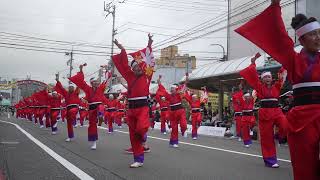 帯屋町筋　2023年第70回よさこい祭り  2023年8月10日 升形地域競演場