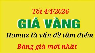 Giá vàng hôm nay 9999 tối ngày 4/4/2026- GIÁ VÀNG NHẪN 9999- Bảng giá vàng sjc, 24k 18k