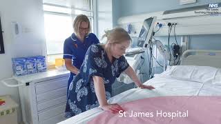 A virtual tour of Maternity services at Leeds General Infirmary and St James's Hospital (ARABIC)