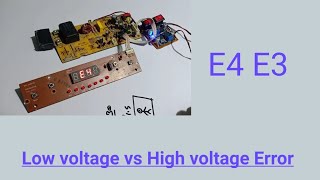 Low voltage vs High voltage.