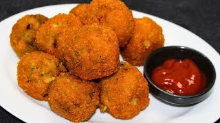 Simple Potato balls|২টা ডিম আর ২টা আলু দিয়ে সবচেয়ে সহজ মজার নাস্তা রেসিপি| Nasta recipe|Egg Recipe