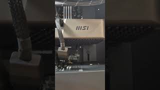 Msi expert 4070ti super очень красивая и необычная видеокарта.